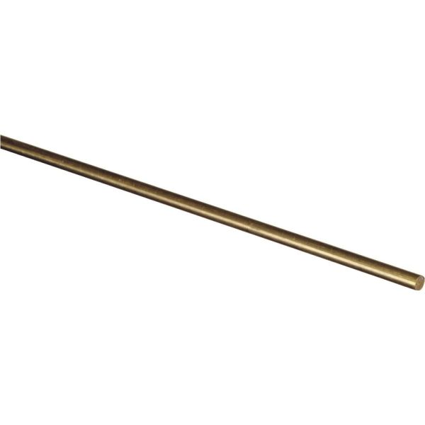 Hillman Steelworks Brass 3 16 In. X 3 Ft. Solid Rod Cheap