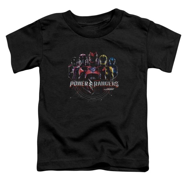 POWER RANGERS : RANGER CIRCUITRY S\S TODDLER TEE Black SM (2T) For Discount