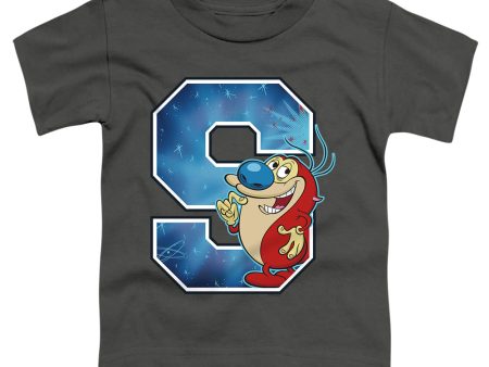 REN AND STIMPY : S IS FOR STIMPY S\S TODDLER TEE Charcoal LG (4T) Online Sale