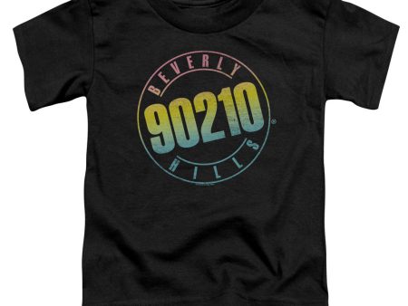 90210 : COLOR BLEND LOGO S\S TODDLER TEE Black LG (4T) Online Hot Sale