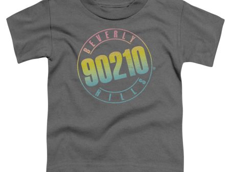 90210 : COLOR BLEND LOGO TODDLER SHORT SLEEVE CHARCOAL XL (5T) Supply