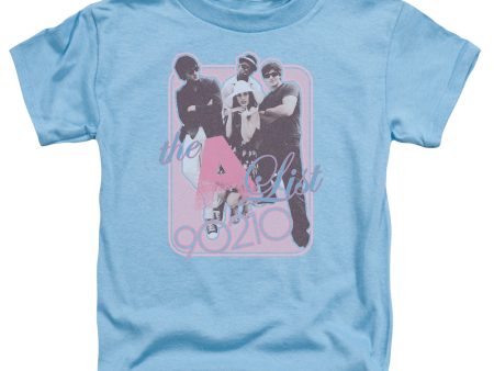 90210 : THE A LIST S\S TODDLER TEE CAROLINA BLUE LG (4T) Discount