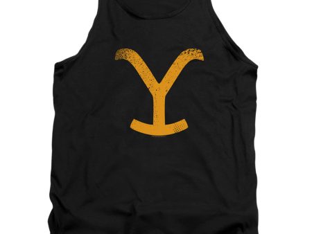 YELLOWSTONE : LARGE BRAND ADULT TANK Black SM Hot on Sale