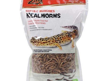 Zilla Reptile Munchies Mealworms Supply