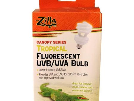 Zilla Canopy Series Tropical Fluorescent UVB UVA Bulb Fashion