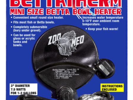 Zoo Med BettaTherm™ Mini Size Betta Bowl Heater on Sale